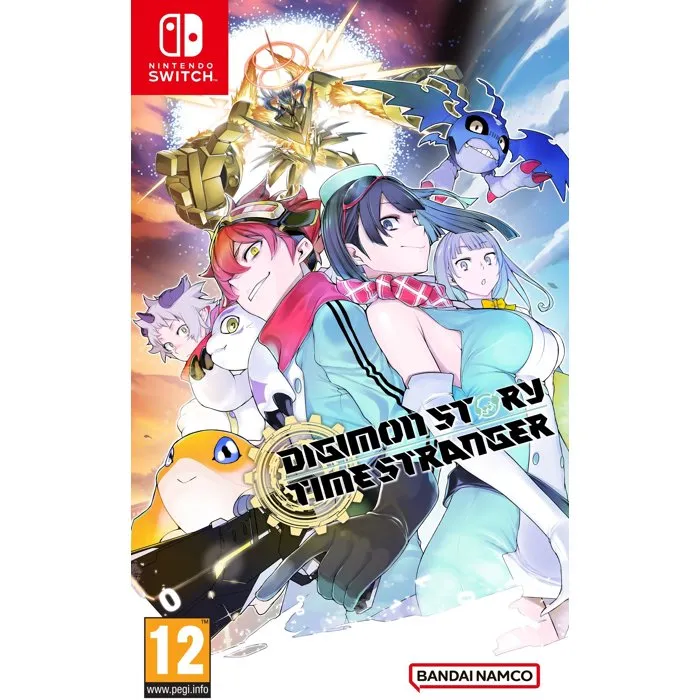 Bandai Namco Entertainment Digimon Story Time Stranger - Jeu de rôle d'aventure sur Nintendo Switch, avec entraînement d'équipe Digimon Bandai Namco Entertainment Digimon Story Time Stranger - Jeu de rôle d'aventure sur Nintendo Switch, avec entraînement d'équipe Digimon