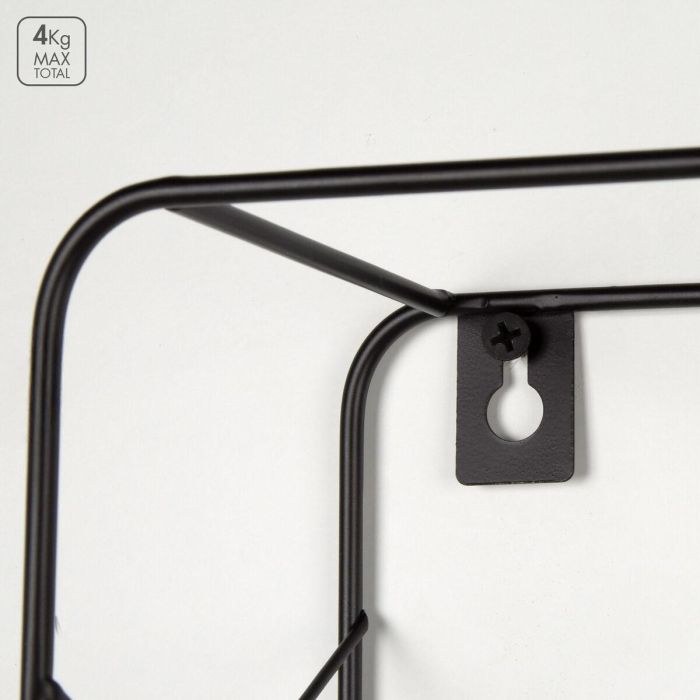 Étagère Max Home Fer Bois MDF 25 x 25 x 10 cm (6 Unités) 4