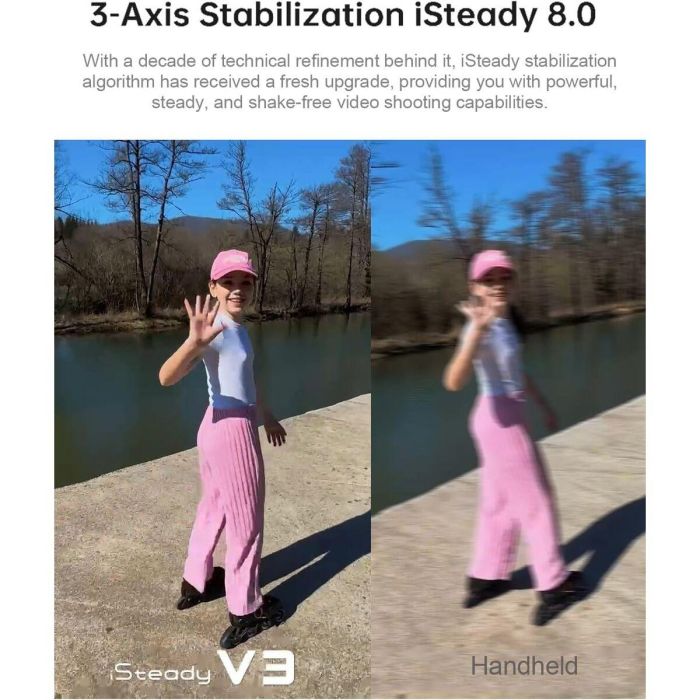 Stabilisateur de Caméra pour Smartphone Hohem HPG-V3 BLK 10 Stabilisateur de Caméra pour Smartphone Hohem HPG-V3 BLK 10