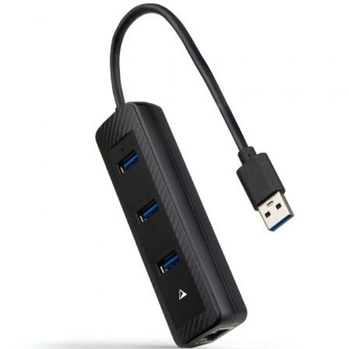 Hub USB NANOCABLE 10.16.4604 Noir