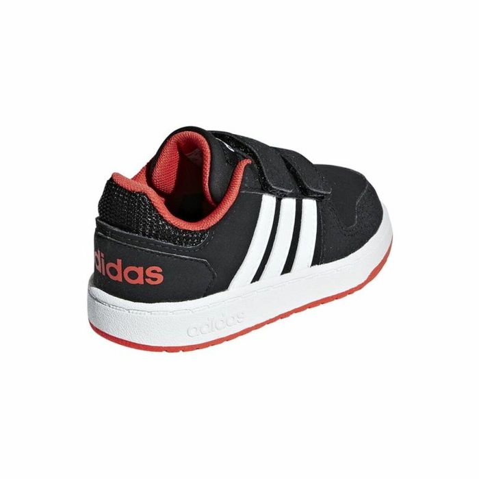Chaussures de Sport pour Enfants Adidas Hoops 2.0 Noir 4