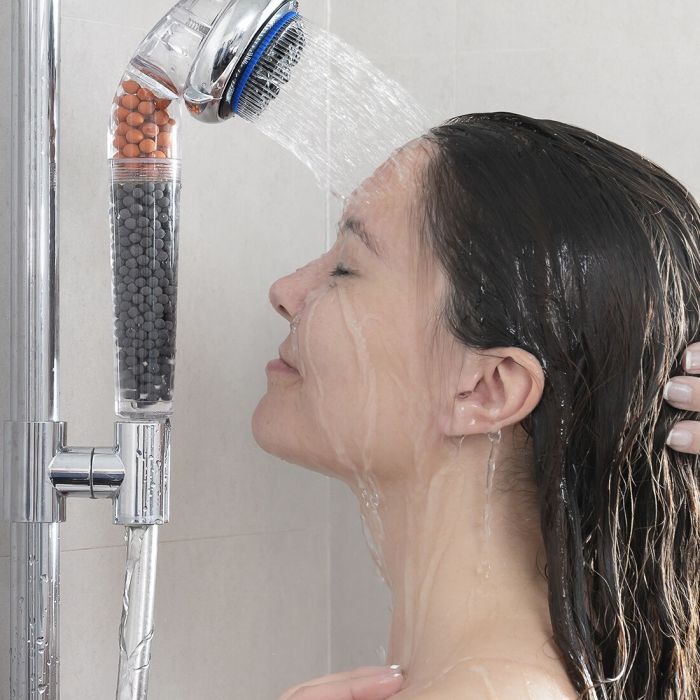 Éco-douche Minérale Multifonction avec Germanium et Tourmaline Pearal InnovaGoods