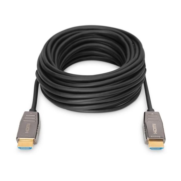 DIGITUS HDMI AOC Hybrid Glasfaserkabel UHD 8K 30m schwarz 1