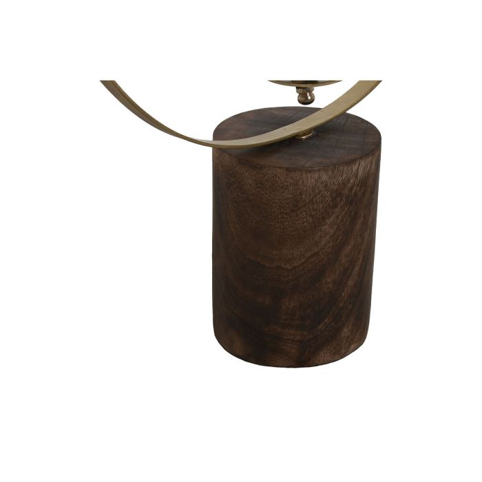 Globe terrestre Home ESPRIT Doré Naturel Rose clair Vintage 28 x 20 x 39 cm 1