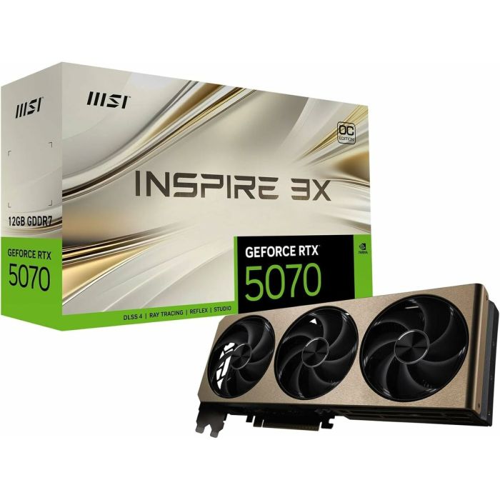Carte Graphique MSI 912-V532-006 12 GB nvidia geforce rtx 5070 GDDR7 11