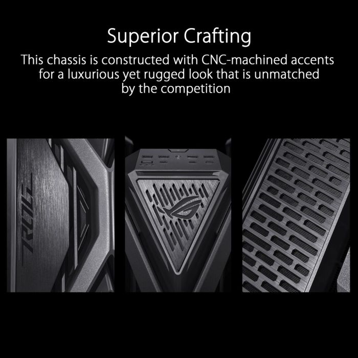 Boîtier ATX semi-tour Asus 90DC00F0-B39020 Blanc Noir 16 Boîtier ATX semi-tour Asus 90DC00F0-B39020 Blanc Noir 16