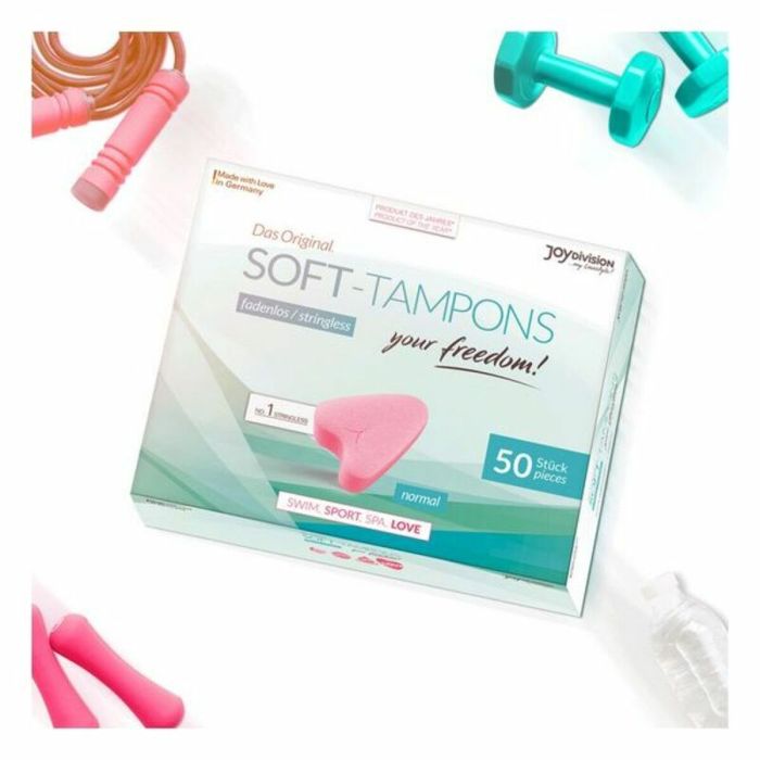 Tampons Hygiéniques Sport, Spa & Love Joydivision 6300630000 normal 50 Unités 0 Tampons Hygiéniques Sport, Spa & Love Joydivision 6300630000 normal 50 Unités 0