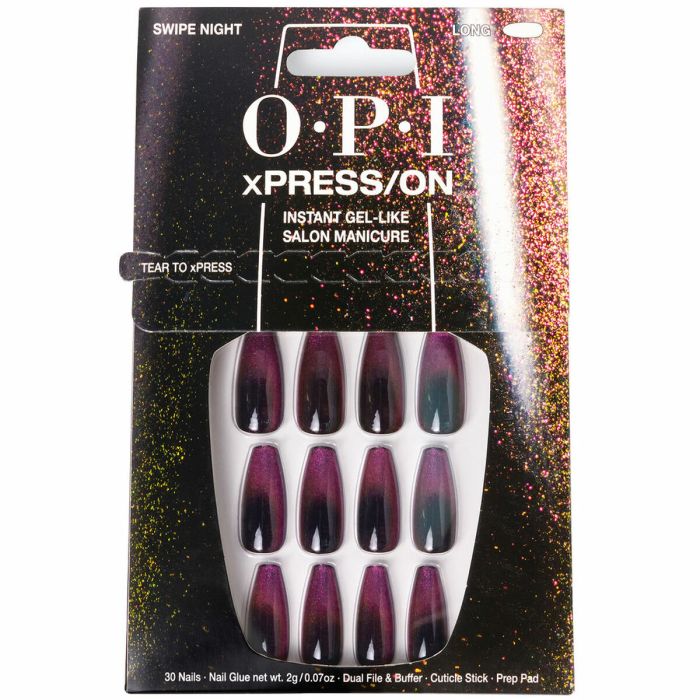 Faux ongles Opi #Swipe Night 30 Pièces