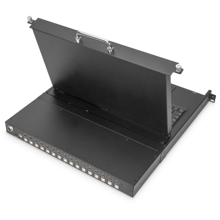 DIGITUS Modulare Konsole 17"HD LCD,16-port HDMI KVM US 1 DIGITUS Modulare Konsole 17"HD LCD,16-port HDMI KVM US 1