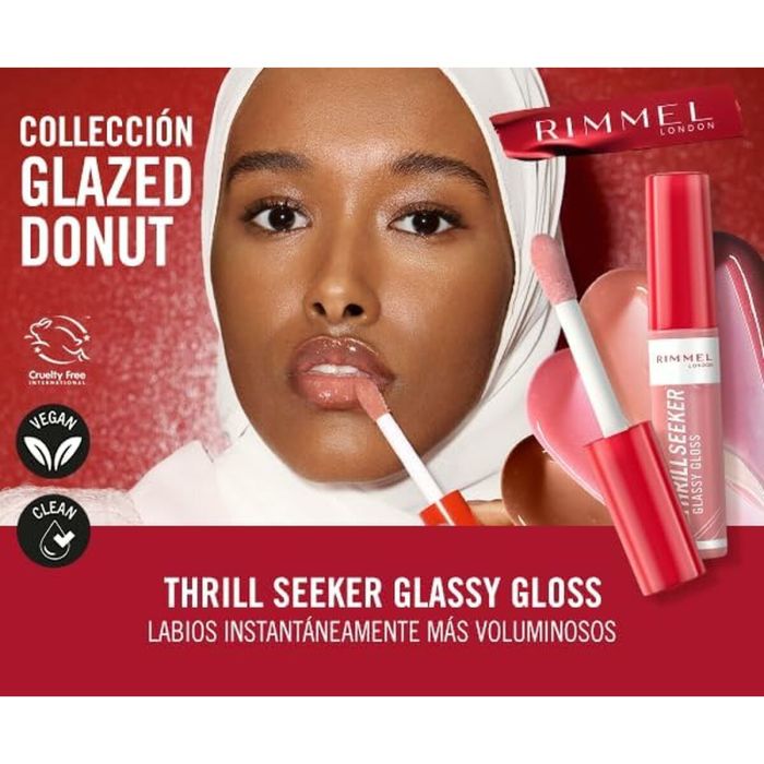 Brillant à lèvres Rimmel London THRILL SEEKER Nº 750-Frosted Berry 6 ml 1