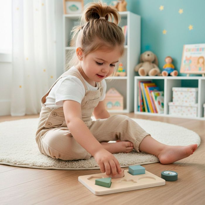 Jeu en bois Woomax 22 x 22 x 6 cm (2 Unités) 2 Jeu en bois Woomax 22 x 22 x 6 cm (2 Unités) 2