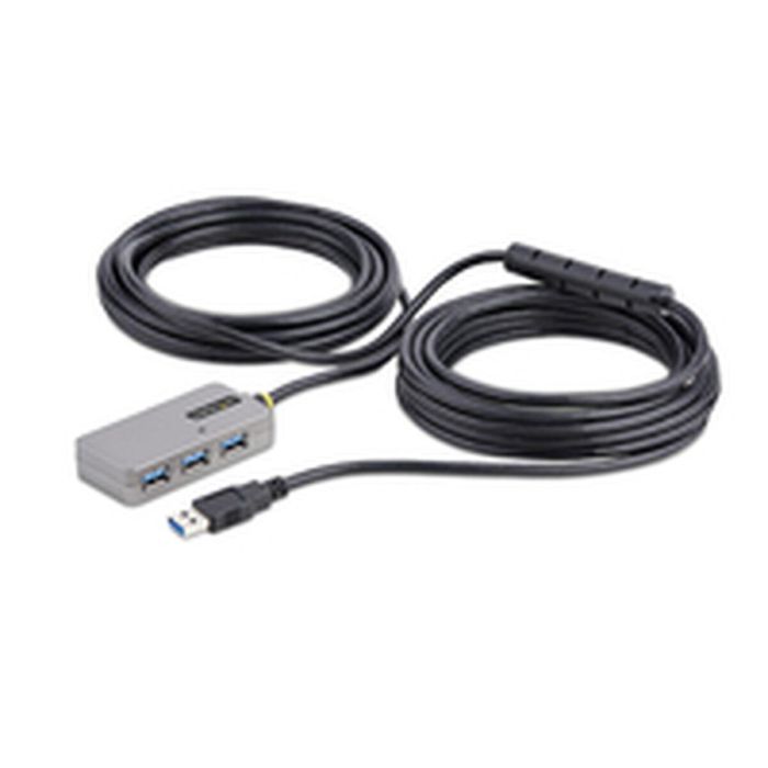 Hub USB Startech U01043-USB-EXTENDER Noir Argenté 8