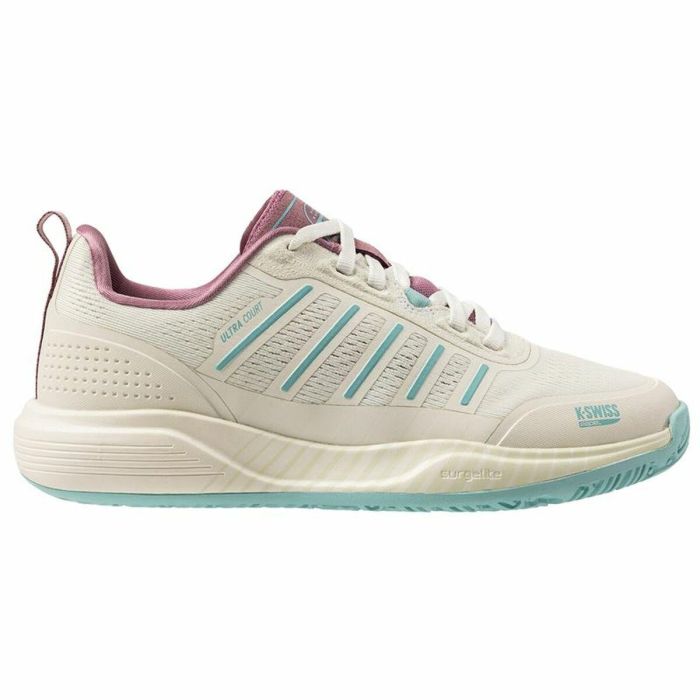 Chaussures de Padel pour Adultes Kswiss Ultra Court Padel Blanc