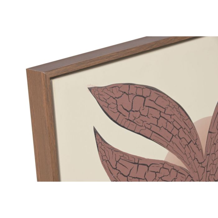 Toile Home ESPRIT Vert Orange Palmiers Colonial 63 x 4,5 x 93 cm (2 Unités) 4