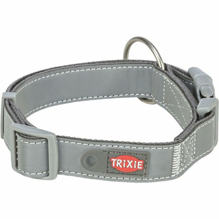 Collier pour Chien Trixie Premium Reflect Graphite L/XL 5 Collier pour Chien Trixie Premium Reflect Graphite L/XL 5