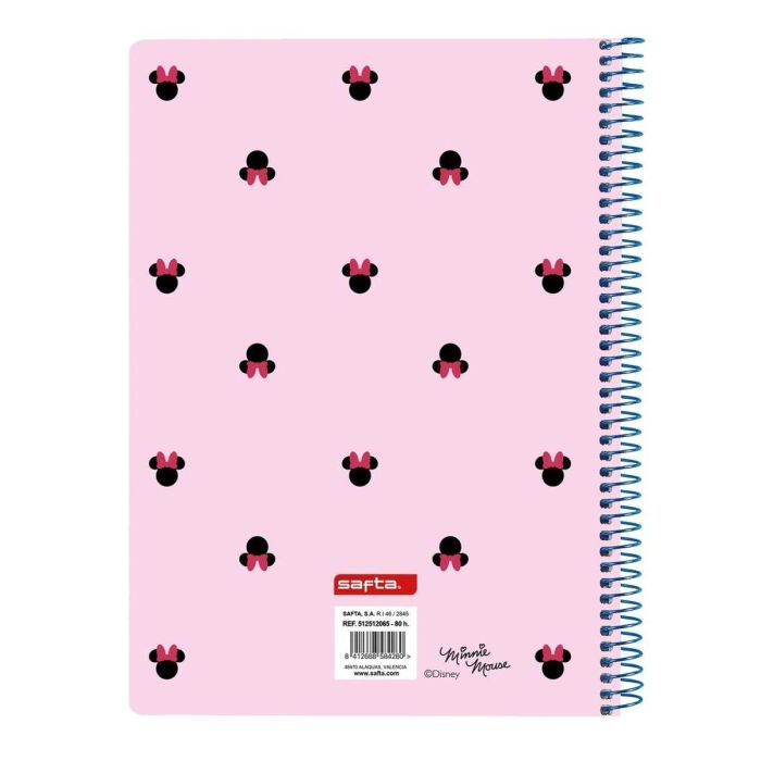 Cahier à Spirale Safta Naive Rose clair 1