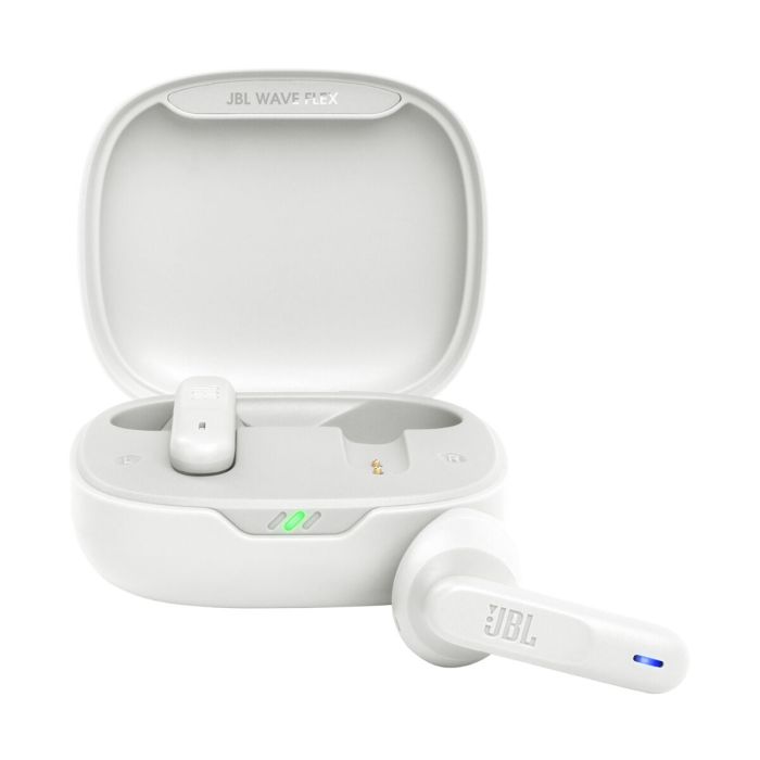 Casques Bluetooth avec Microphone JBL JBLWFLEXWHT Blanc 28 Casques Bluetooth avec Microphone JBL JBLWFLEXWHT Blanc 28