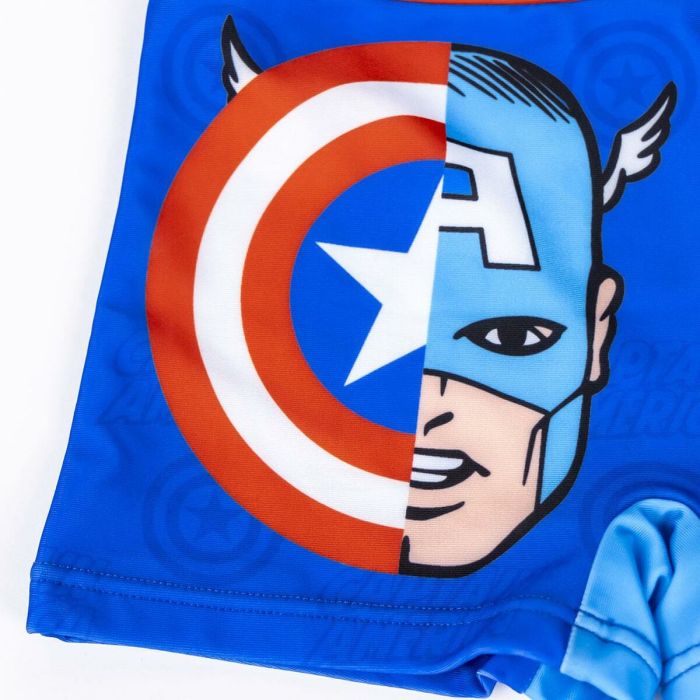 Boxer de Bain pour Enfants The Avengers Bleu foncé 5