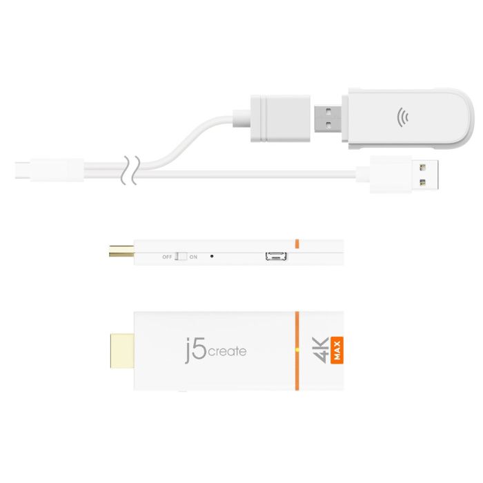 Câble VGA j5create JVAW76MAX-N Blanc 1 m 1