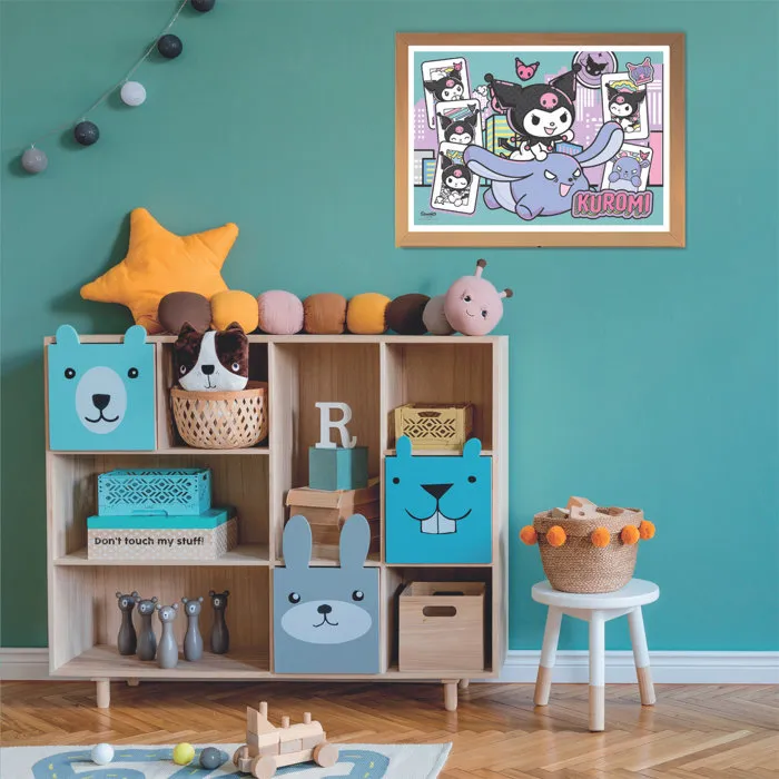 Clementoni Puzzle 104 pièces Super - Kuromi - Puzzle pour enfants avec images captivantes et couleurs vives - 48,5 x 33,5 cm Clementoni Puzzle 104 pièces Super - Kuromi - Puzzle pour enfants avec images captivantes et couleurs vives - 48,5 x 33,5 cm