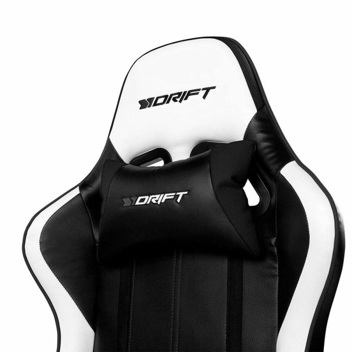 Chaise de jeu DRIFT DR175CARBON Blanc Noir 2 Chaise de jeu DRIFT DR175CARBON Blanc Noir 2