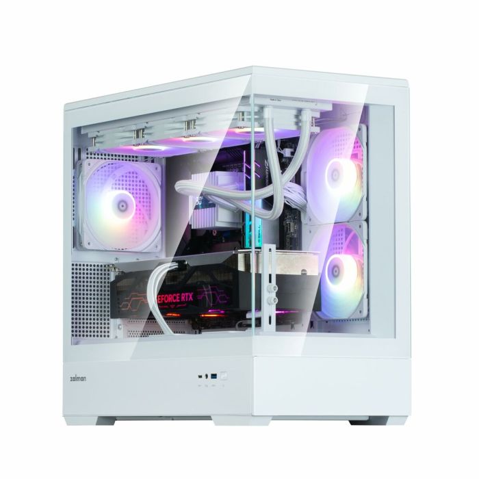 Boîtier ATX semi-tour Zalman P30 V2 Blanc 4