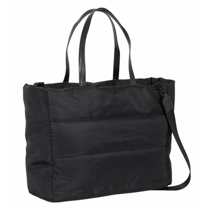 Sac avec poche pour ordinateur portable Mickey Mouse Teen Mood Noir 40 x 31 x 17 cm Rembourré 1