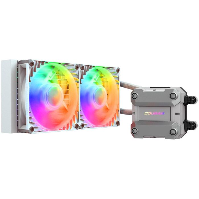 K COUGAR CPU Wasserkühlung Poseidon Ultra 240, ARGB, Weiß 1