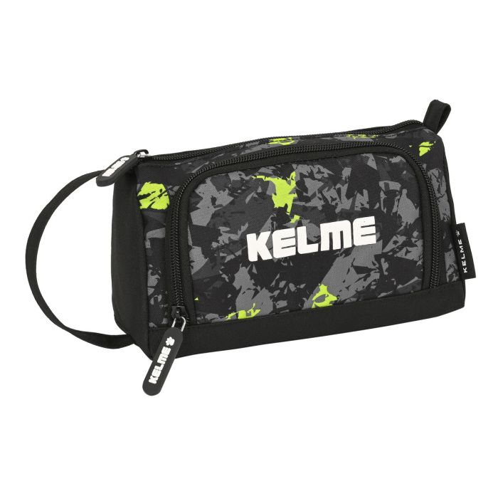 Trousse d'écolier Kelme Jungle Noir Gris Citron 20 x 11 x 8.5 cm 0 Trousse d'écolier Kelme Jungle Noir Gris Citron 20 x 11 x 8.5 cm 0