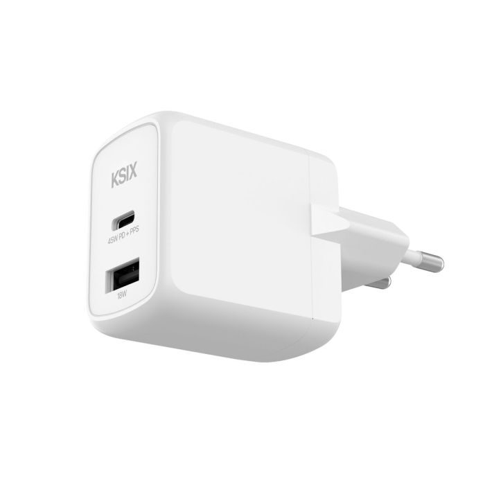 Chargeur mural KSIX Blanc 45 W 0 Chargeur mural KSIX Blanc 45 W 0