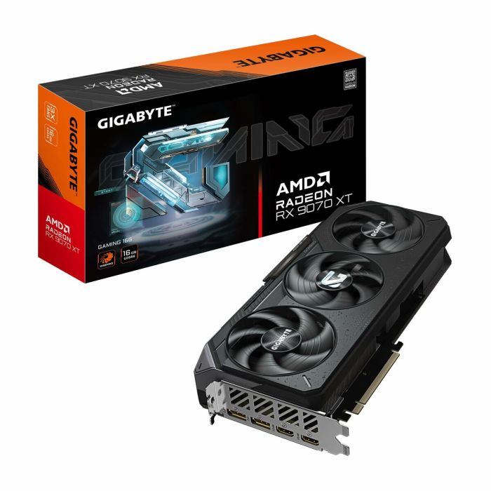 Carte Graphique Gigabyte GV-R9070XTGAMING-16GD radeon rx 9070 xt 16 GB GDDR6 8 Carte Graphique Gigabyte GV-R9070XTGAMING-16GD radeon rx 9070 xt 16 GB GDDR6 8