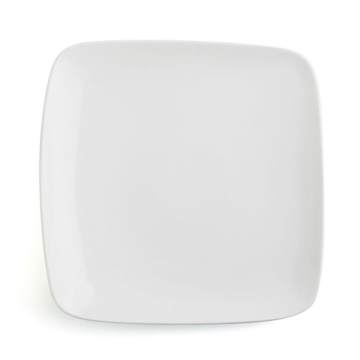 Assiette plate Ariane Vital Carré Céramique Blanc (30 x 22 cm) (6 Unités) 3 Assiette plate Ariane Vital Carré Céramique Blanc (30 x 22 cm) (6 Unités) 3