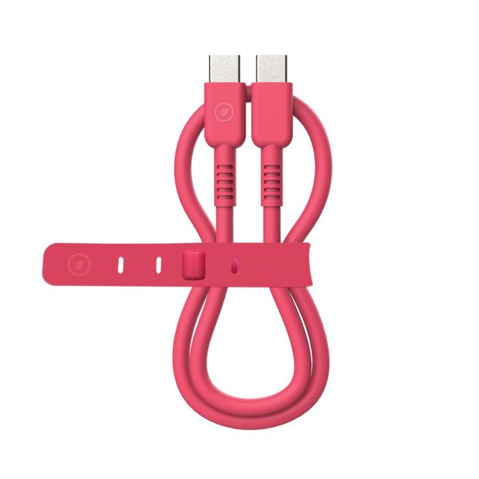 Câble USB-C vers USB-C Muvit for Change Magenta 0,2 m 5