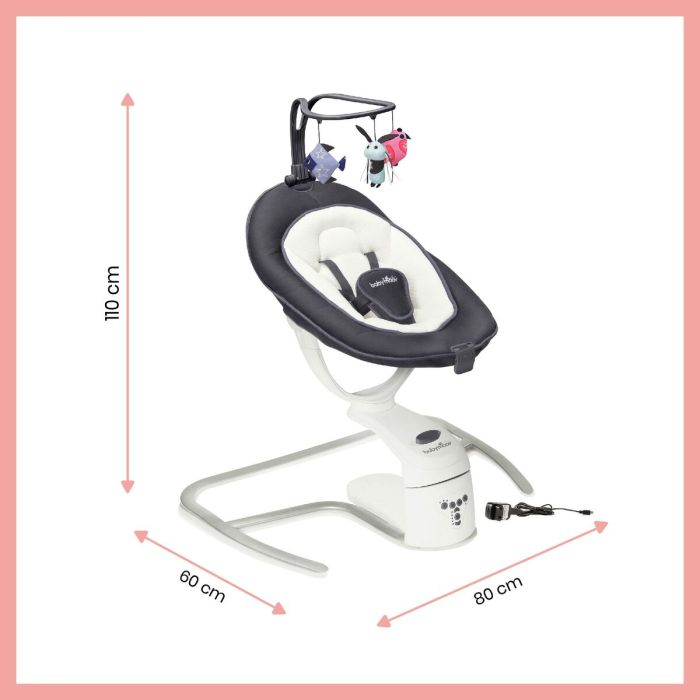 Hamac pour Bébé Babymoov Swing Swing Gris 1