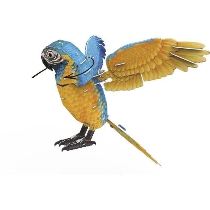 Puzzle 3D - Perroquet - Jeu de construction - EXPLORA - Oiseau - 94 pieces - Des 8 ans 1 Puzzle 3D - Perroquet - Jeu de construction - EXPLORA - Oiseau - 94 pieces - Des 8 ans 1