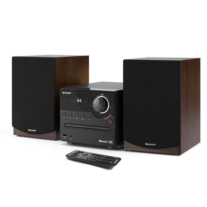 Mini Hifi Sharp XL-B512(BR) Blanc Marron 45 W 2