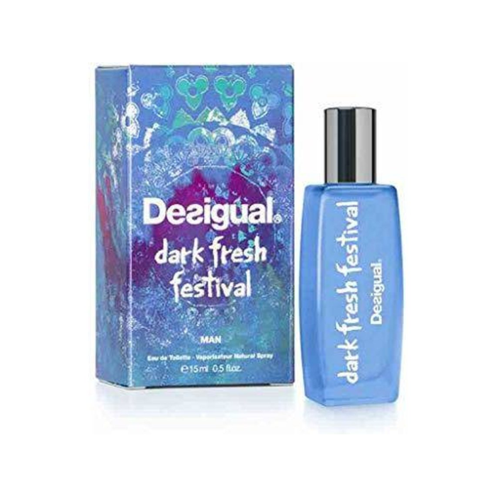 Desigual Dark Fresh Festival Man Eau de Toilette 15 mL Desigual Dark Fresh Festival Man Eau de Toilette 15 mL