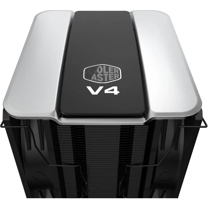 Cooler Master V4 ALPHA 3DHP Black - Ventirad CPU avec technologie 3DHP, double ventilateur 120mm, compatibilité Intel LGA1700/1200 et AMD AM5/AM4, noir, 161 mm Cooler Master V4 ALPHA 3DHP Black - Ventirad CPU avec technologie 3DHP, double ventilateur 120mm, compatibilité Intel LGA1700/1200 et AMD AM5/AM4, noir, 161 mm