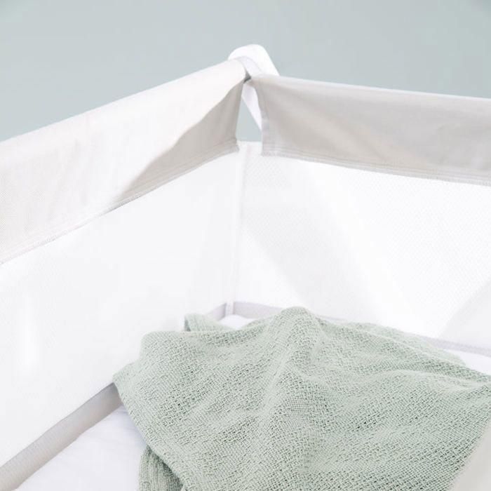 Berceau Cododo Pliable - ROBA - Toile et maille - Matelas et roulettes a freins - 90 x 45 cm - Gris / Blanc 5 Berceau Cododo Pliable - ROBA - Toile et maille - Matelas et roulettes a freins - 90 x 45 cm - Gris / Blanc 5