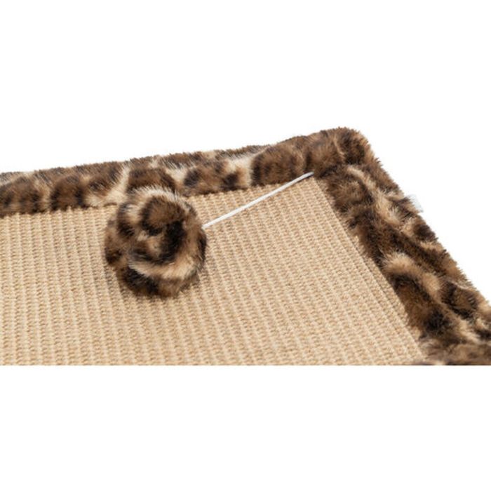 Grattoir pour Chats Trixie Leo Marron Polyester Sisal EVA 55 x 35 cm Tapis 5