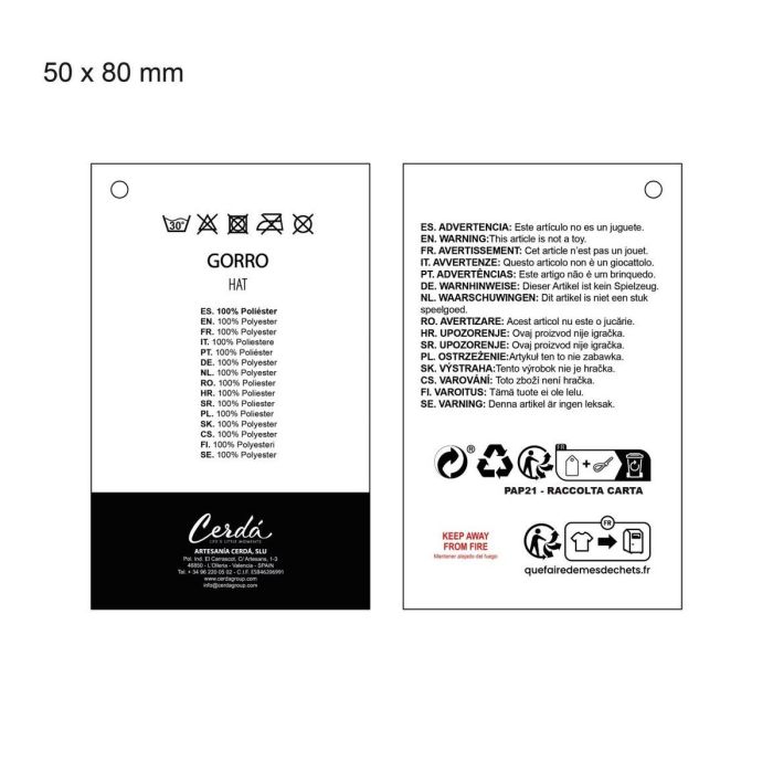 Chapeau Stitch Bleu 3