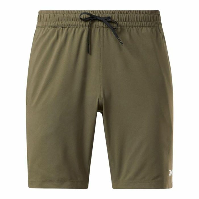 Short de Sport Reebok Wor Woven Vert Olive 0 Short de Sport Reebok Wor Woven Vert Olive 0