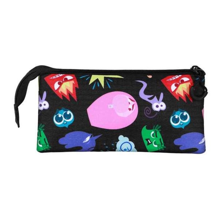 Trousse Fourre-Tout Triple Inside Out Noir 1