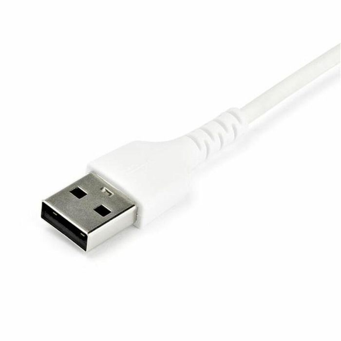 Câble USB A vers USB C Startech RUSB2AC1MW Blanc 2 Câble USB A vers USB C Startech RUSB2AC1MW Blanc 2