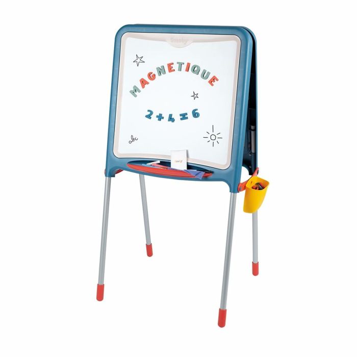 Ardoise double face Smoby Pliable 80 Pièces 105 x 49 x 52 cm 6 Ardoise double face Smoby Pliable 80 Pièces 105 x 49 x 52 cm 6