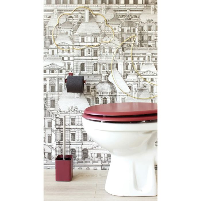 Abattant WC Gelco Dolce Bordeaux Bois MDF 2