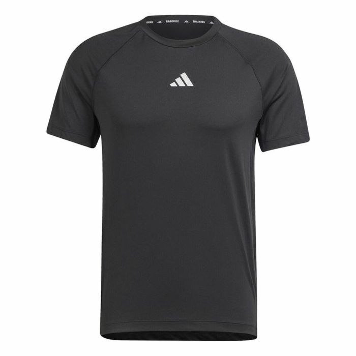 T-shirt à manches courtes homme Adidas Essentials Gym+ Noir 0 T-shirt à manches courtes homme Adidas Essentials Gym+ Noir 0