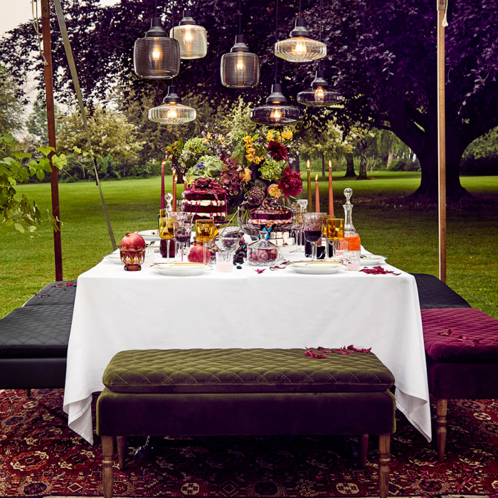 Lampe suspendue New Wave Optic Clear E27 sans ampoule 1