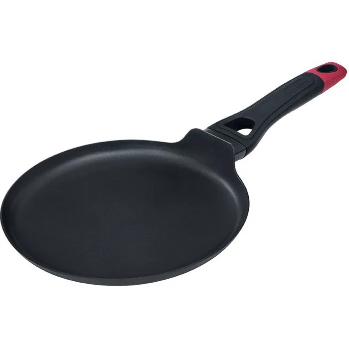 Pyrex Optima Crêpière 25 cm pour Induction - Noir - Tous Feux - Revêtement sans PFAS - Compatible Lave-vaisselle - Cuisson Homogène Pyrex Optima Crêpière 25 cm pour Induction - Noir - Tous Feux - Revêtement sans PFAS - Compatible Lave-vaisselle - Cuisson Homogène