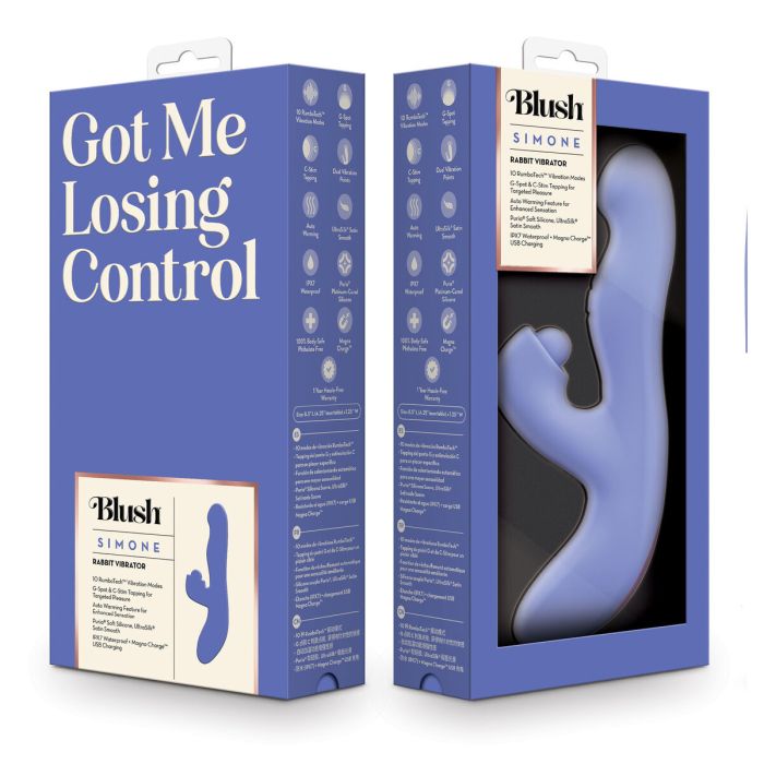 Vibrateur G-Spot Blush Blush Collection Violet Pourpre 2 Vibrateur G-Spot Blush Blush Collection Violet Pourpre 2